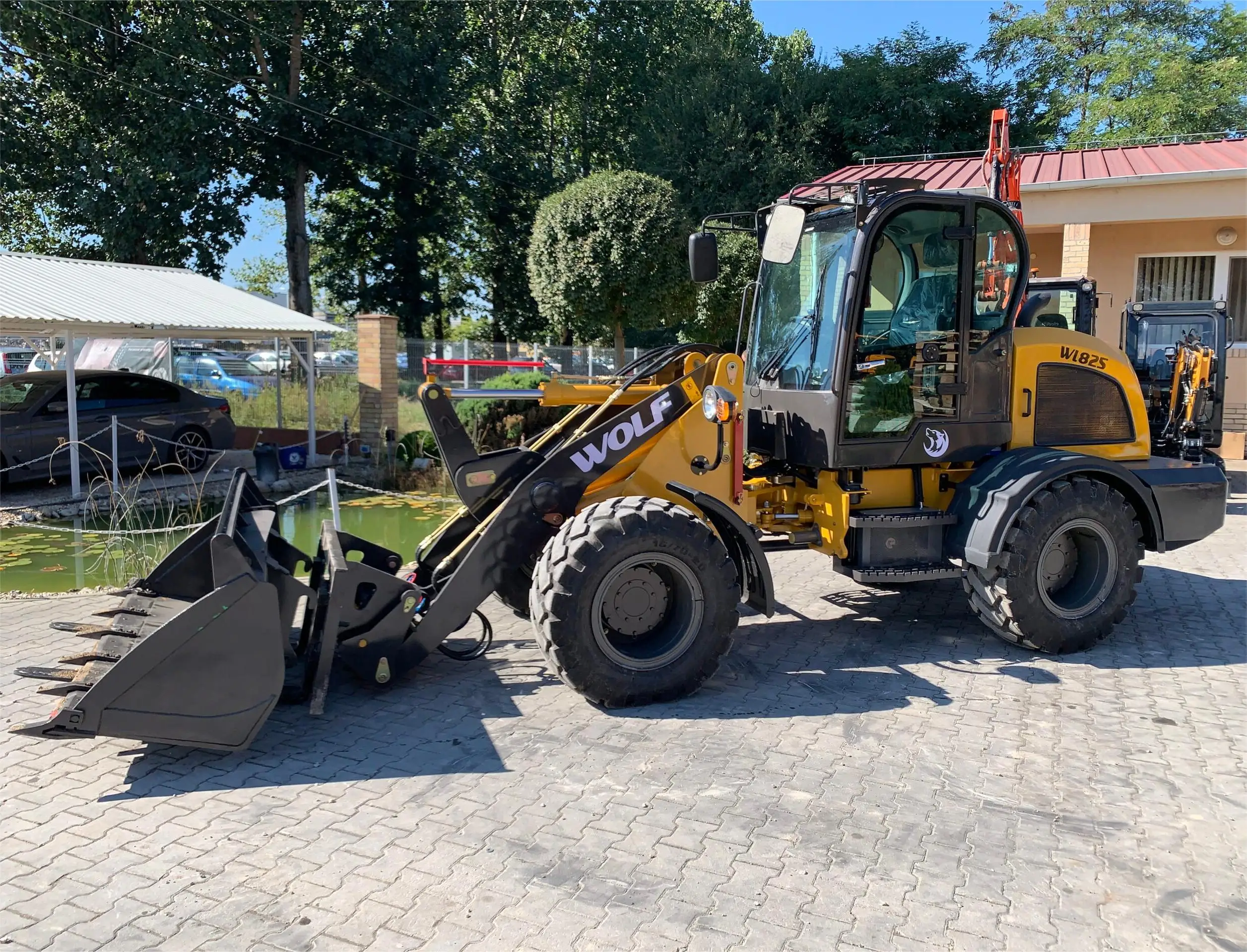 High Quality Wl825 Small Wheel Loader for North America