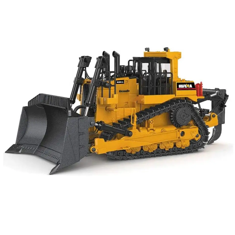 1700 1/50 Scale Diecast Bulldozer Model Alloy Construction Vehicle Toy For Children Gifts
