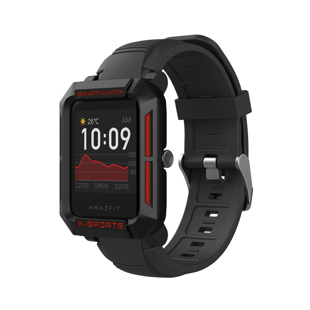 Чехол для смарт-часов Amazfit Bip S мягкий чехол из ТПУ 1S защитные
