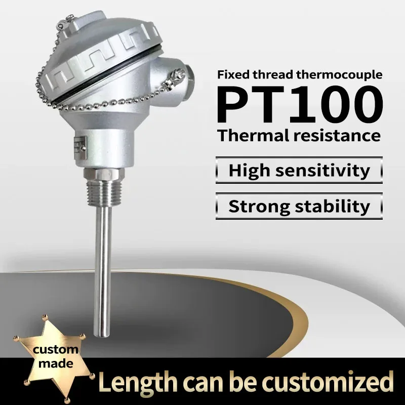 Industrial temperature transmitter for thermocouple power plant Temperature probe type k thermocouple sensor