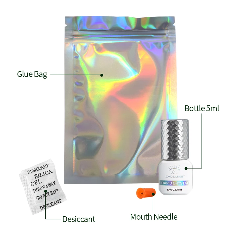 The most popular glue transparent clear 0.5-1sec drying time low odor LG006 rapid crystal