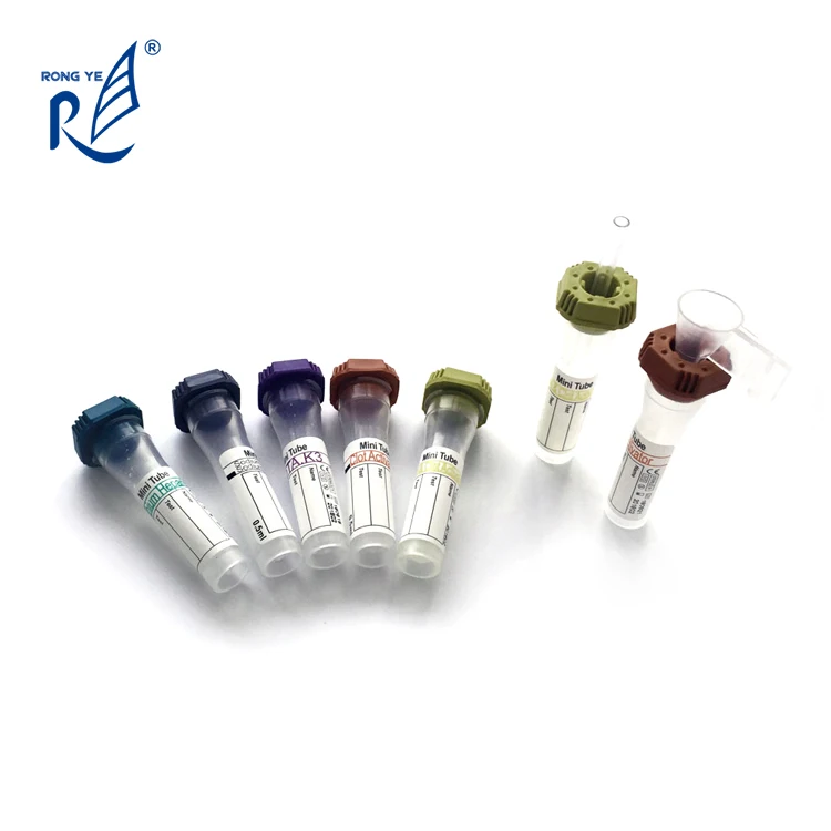 Lithium heparin micro blood collection tube micro tube for blood collection