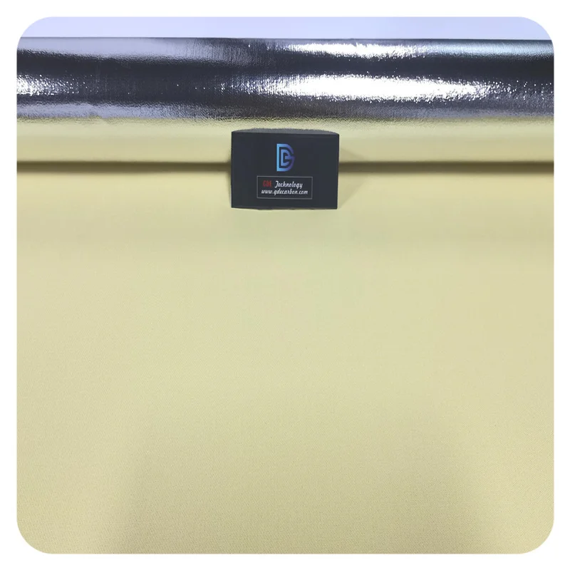 Высокая термостойкость Алюминированная арамидных жары отражательное ткань