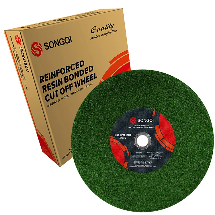 SONGQI 12  inch 300 mm Cutting Disc for Metal Inox Stainless Cutting Abrasive Cutting Wheel