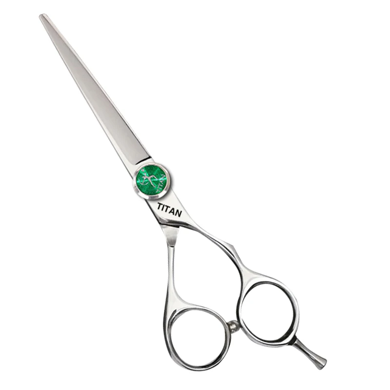 Titan hair cutting barber scissors  salon professional hairdressing tools 5.5,6.0inch japan steel hair shears
