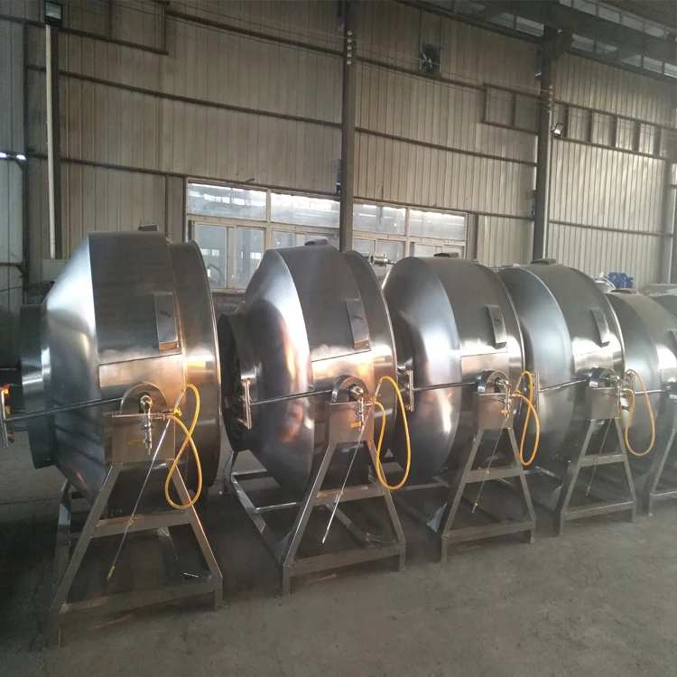 High quality  boiling sugar machine automatic jacketed kettle with stirrer automatic food cooking machine