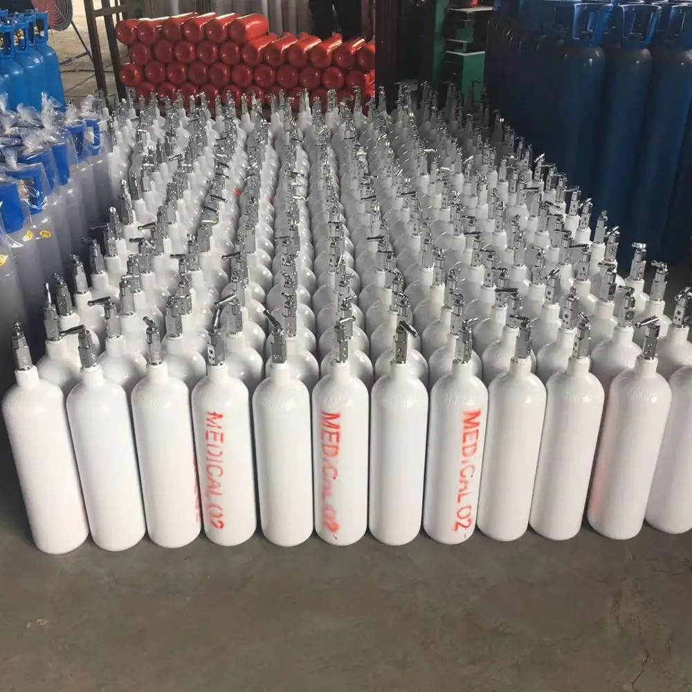 Promotion 34CrMo4 empty oxygen cylinder commercial oxygen gas cylinder for Medical