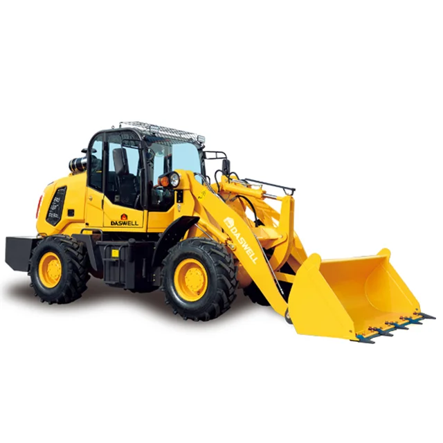 1500kg small model wheel loader automatic transmission engineering equipment