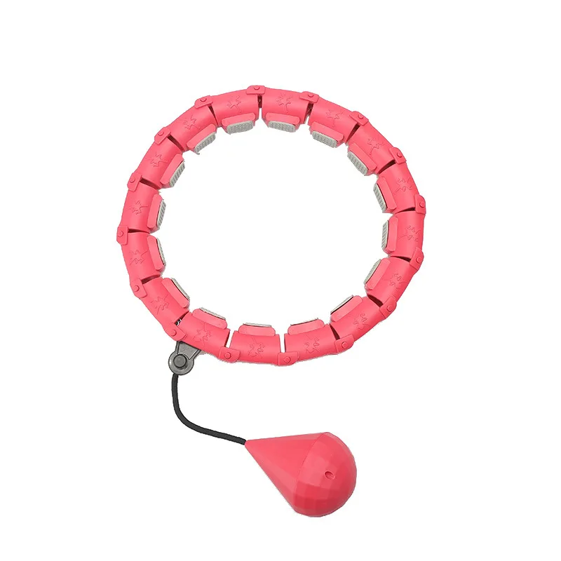 Fitness Detachable Smart Weighted Color Box Unisex Abs Fitness Smart Sport Hoop Thin Waist 5 - 7 Days Waist Machine