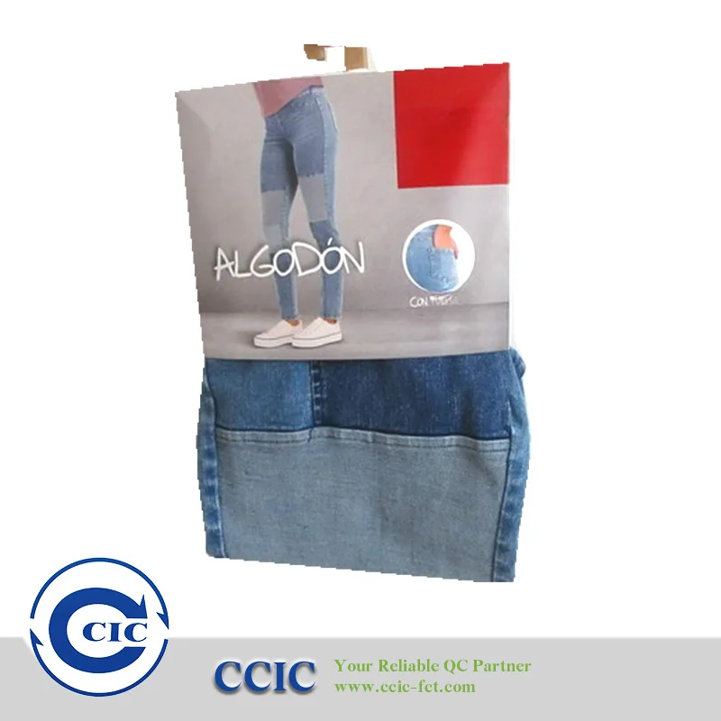 Quality Inspection Agent for Jeans CCIC Inspection 30+ Years of Experience Factory Audit Product Inspection Services Shipment