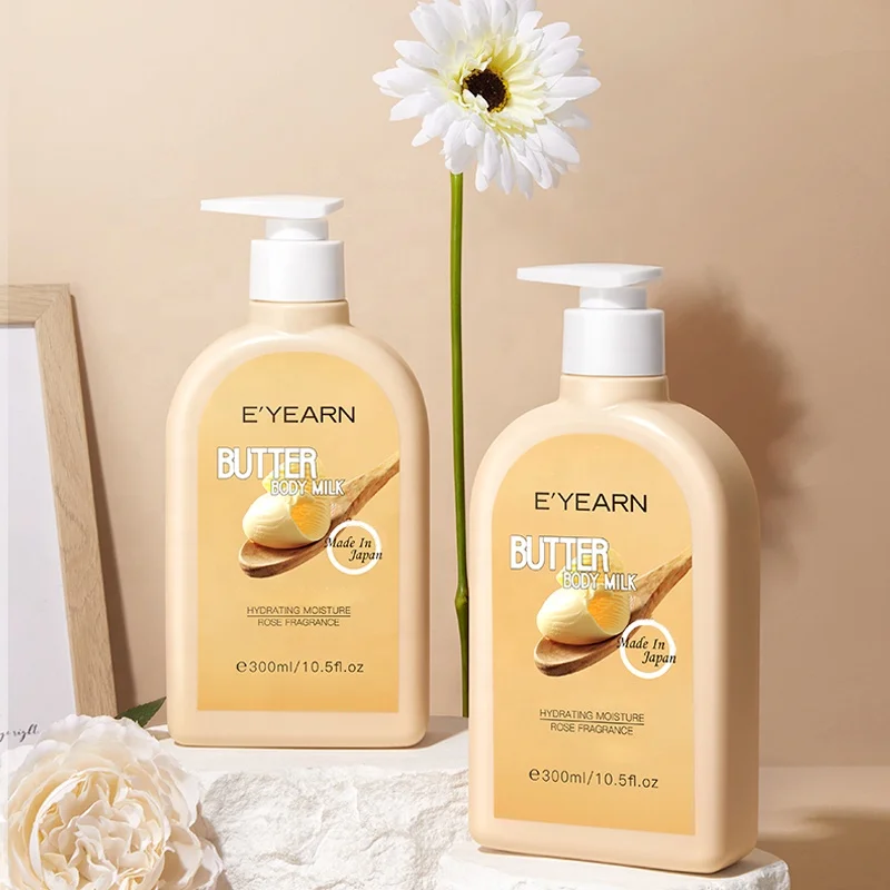 Shea Butter Body Care Product for Dry Skin Hand & Body Moisturizer Lightweight & Non-Greasy Vegan with Natural Shea Body Lotion