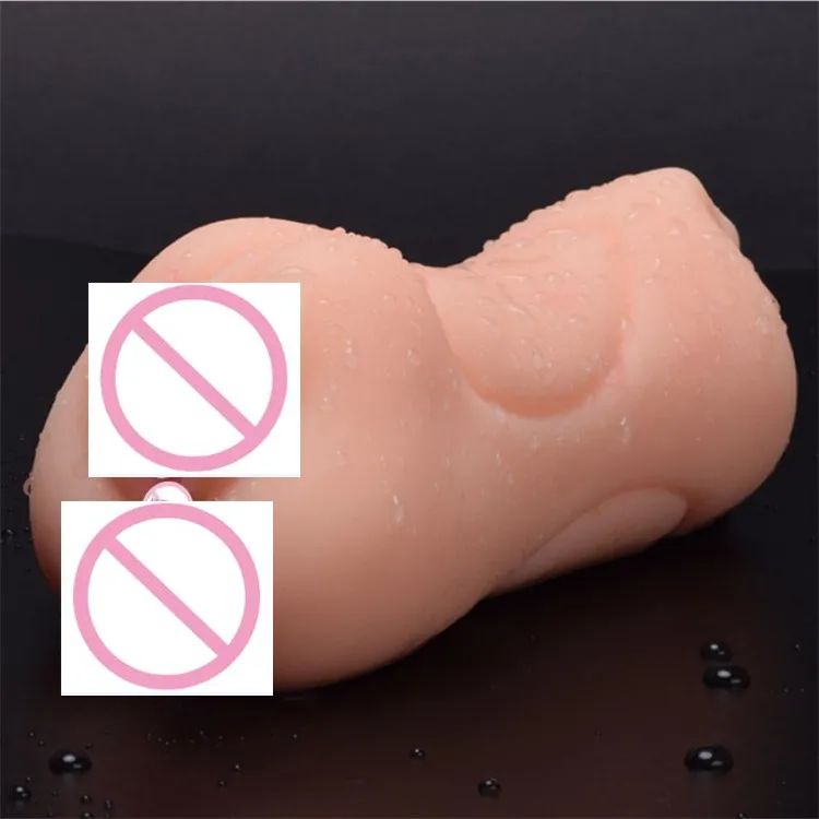 3 holes Oral 3D Deep Throat Male Masturbator cup  sex toy for men Pocket Pussy