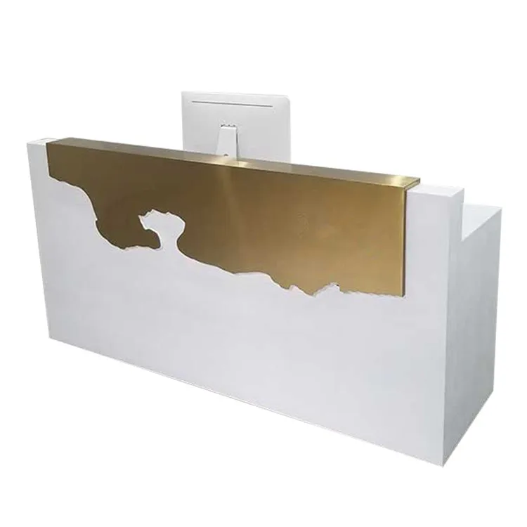 Цена по прейскуранту завода деревянный кассовый стол дизайн спа приемный стол кассовый счетчик