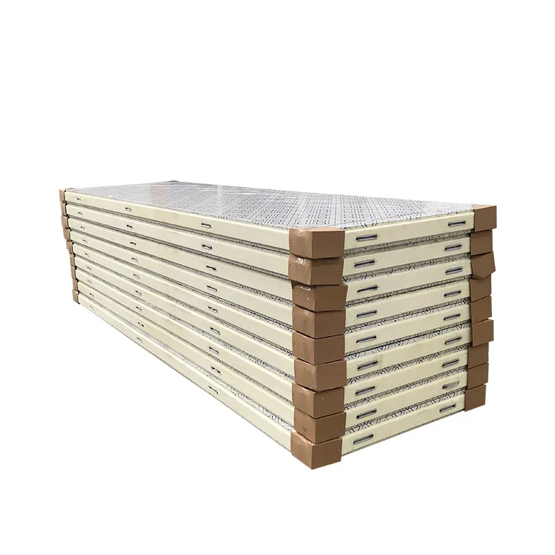 Top Quality goods insulated exterior sandwiched wall panels high density polyurethane panel good insulator