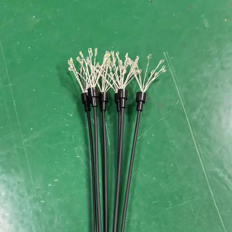 Woohaha Outdoor Solar DIY Firework lights Solar Powered Decorative Stake Flowers Solar Garden Light