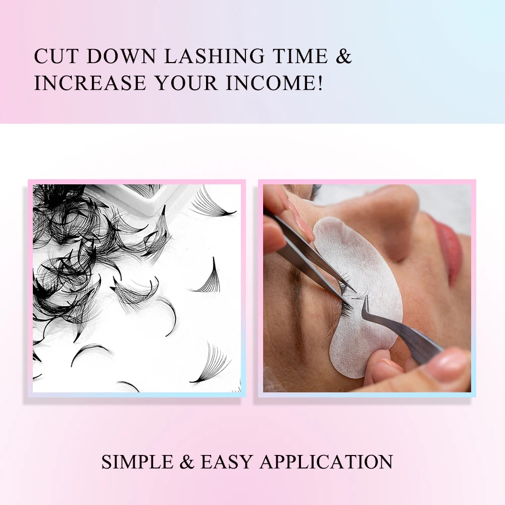 Оптовая продажа поклонники для наращивания ресниц
