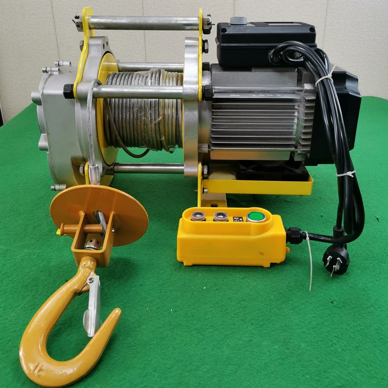 High Quality Mini Crane Kcd Electric Hoist Lifting Motor Winch 220v Small 300kg 500kg