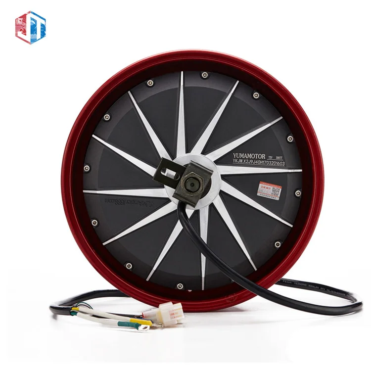 YM MOTOR 72v High Speed Brushless Dc Motor For Electric Motorcycle 12 Inch Hub Motor 4000W