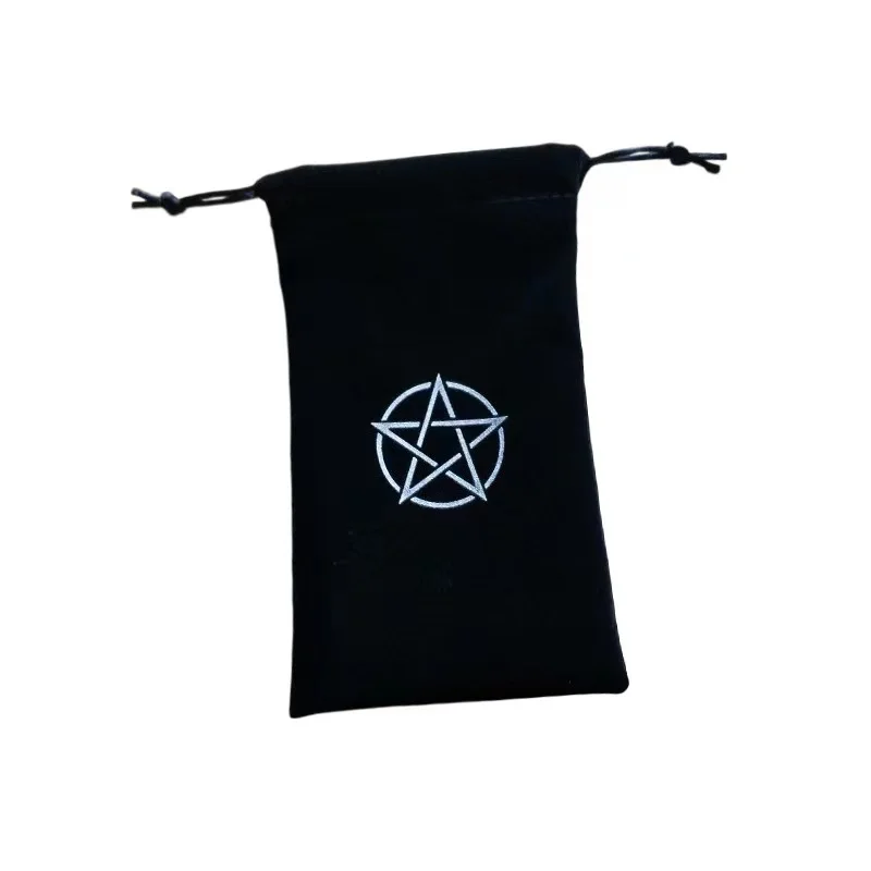 Wholesale Fabric Gift Bags Drawstring Bag Puzzles Tarot Packing Gift Velvet Pouch