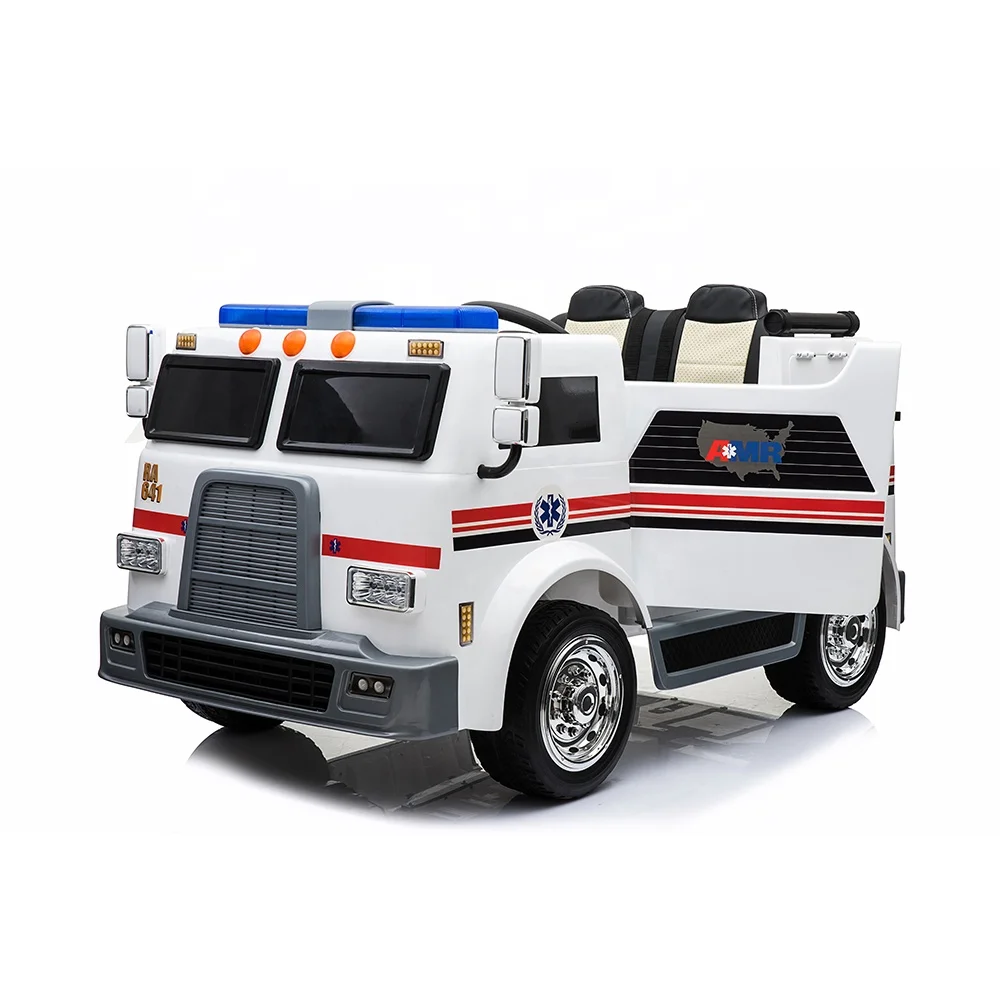 hot sale new design baby ride on car style kids electrical car 12V/24V ambulance toy car