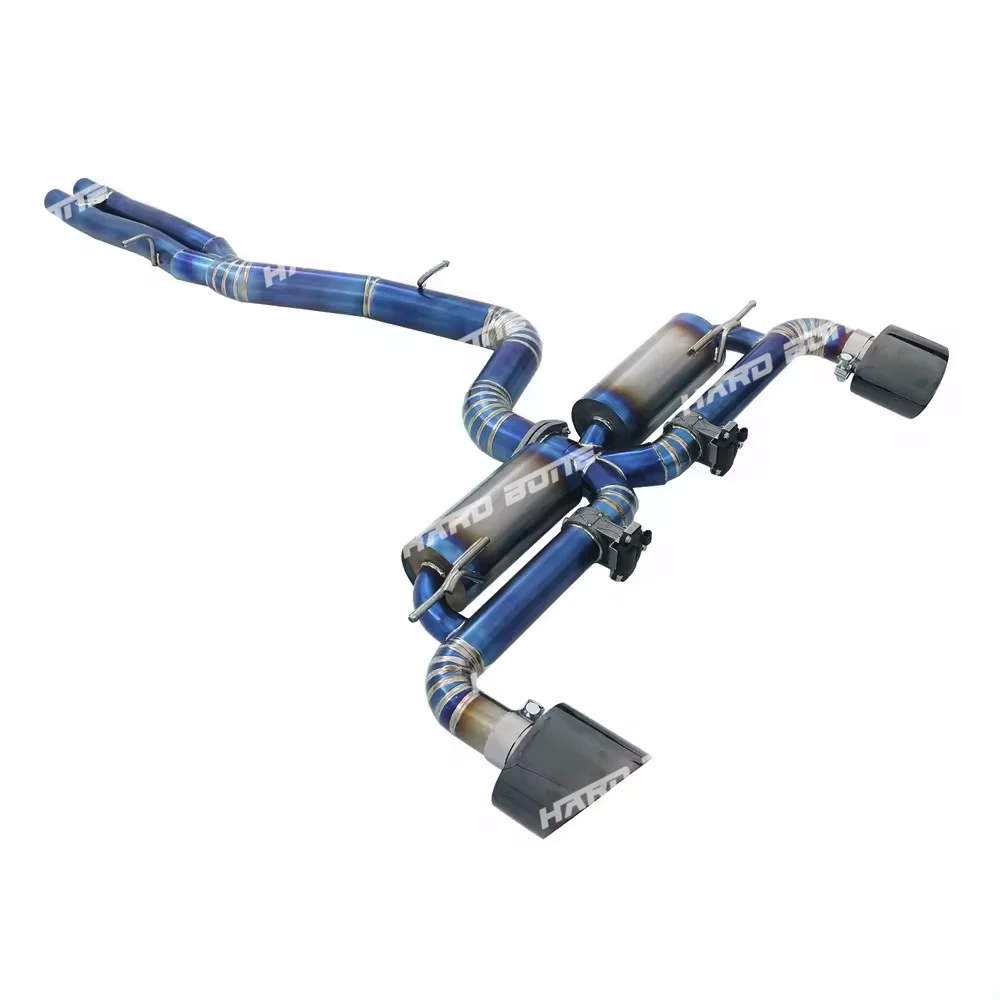 Tuning Valvetronic Catback For Audi RS3/TTRS 8Y 2.5T 2017-2023 Titanium Exhaust Four Muffler Racing Sport Car Exhaust System