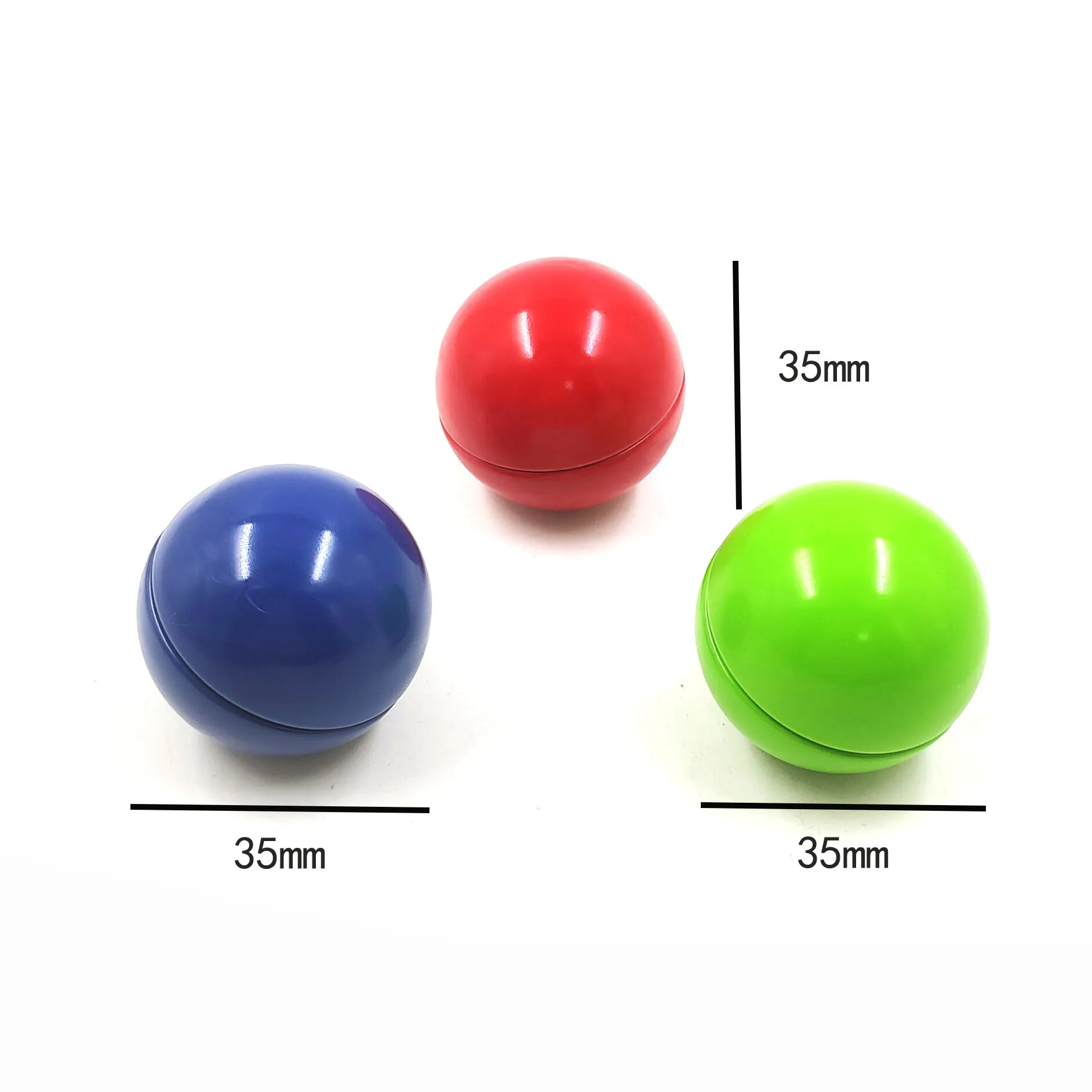 HZ Kids Decorations Ball Shaped Candy Storage Metal Cans Christmas Decor for Children Baby Gift