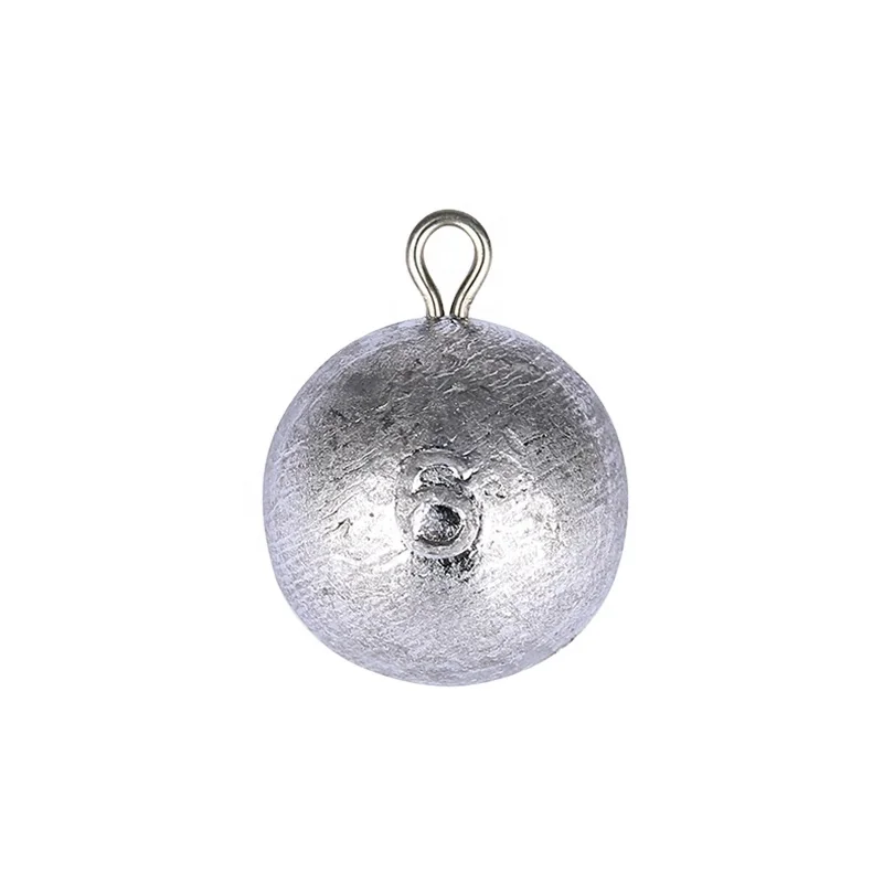 Low price fishing lead cheburashka sinker ball shape lead fishing weights sinkers