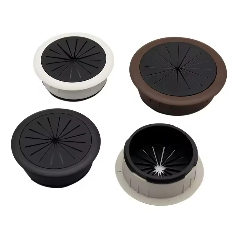 Wholesale Hot Sale desk power grommet ooffice Furniture Laptop Table ABS Desk Cable Grommet conference table desk grommet plugs