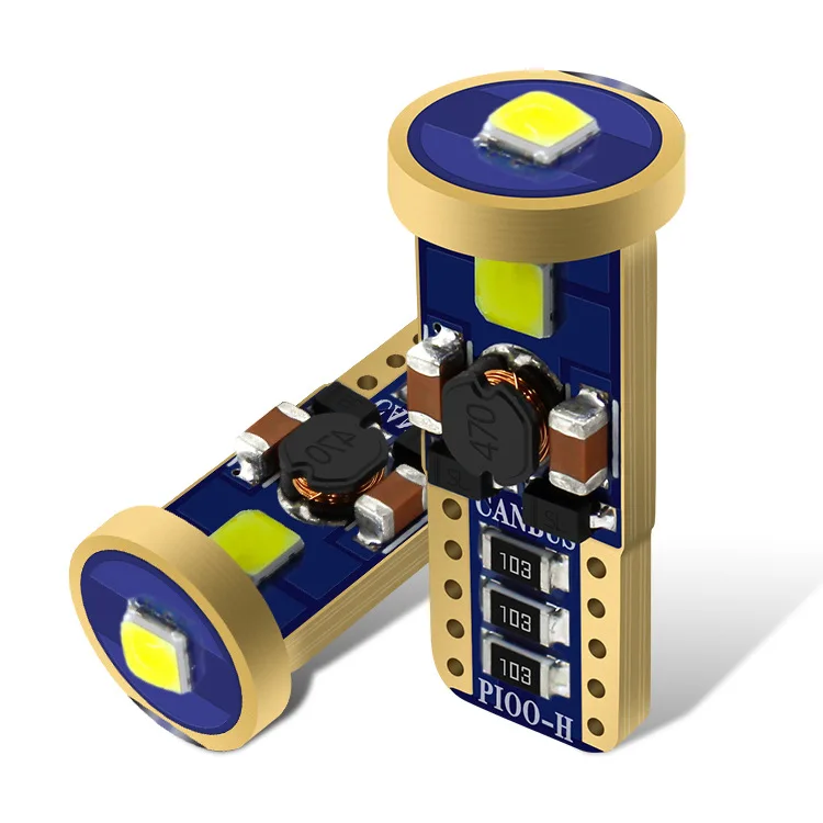 Canbus T10 W5W 921 Led Bulb 3030 LED Interior Number Plate Light T10 194 W5W Canbus 168 194 921