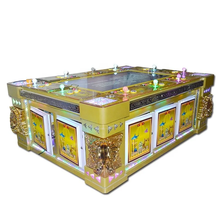Gaming Tables Slots Amusement Indoor Shooting Game Machine 3D Fire Kirin Fishing Game