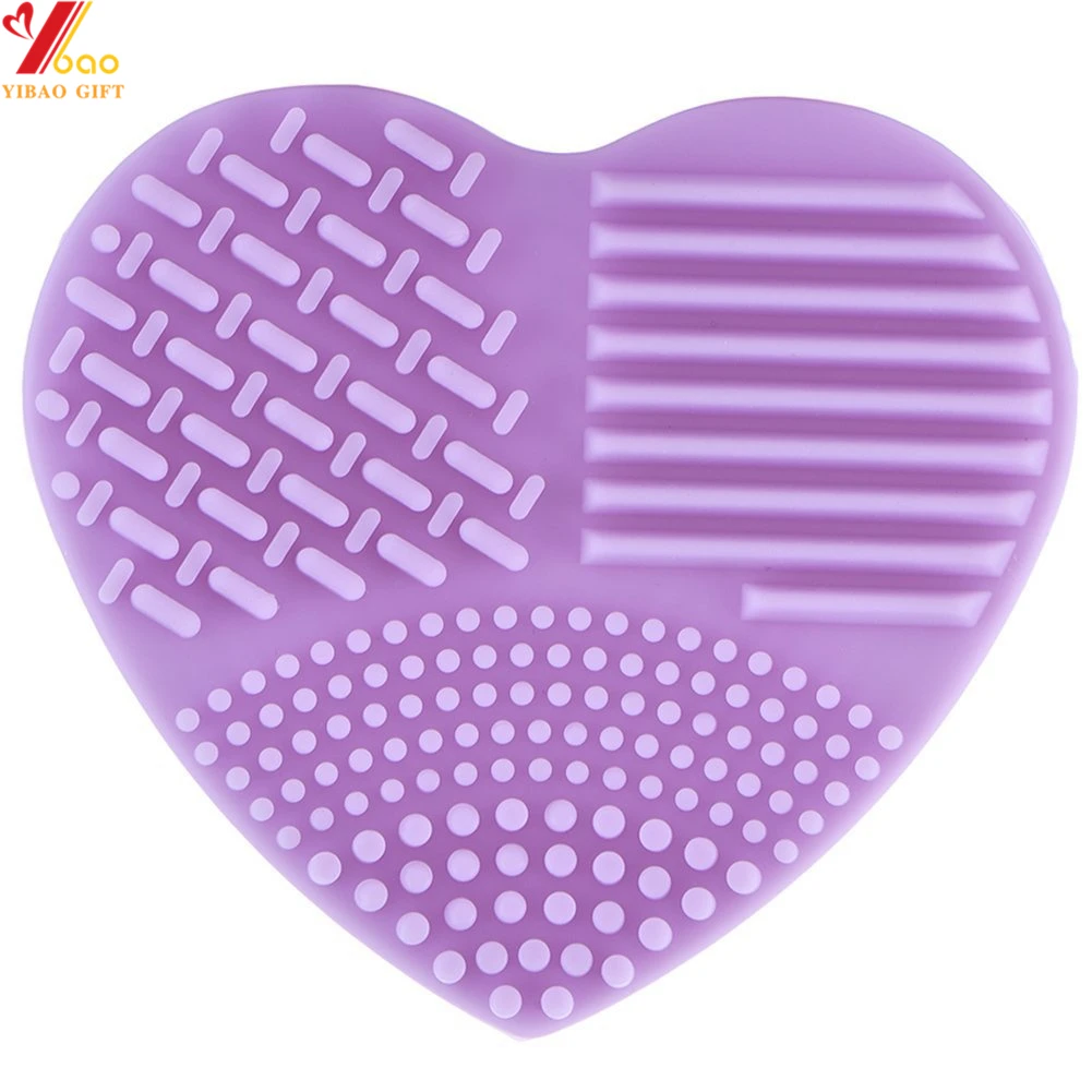 Custom Heart Shape Silicone Cleaning Brushes Multifunctional brush Cleaning tool