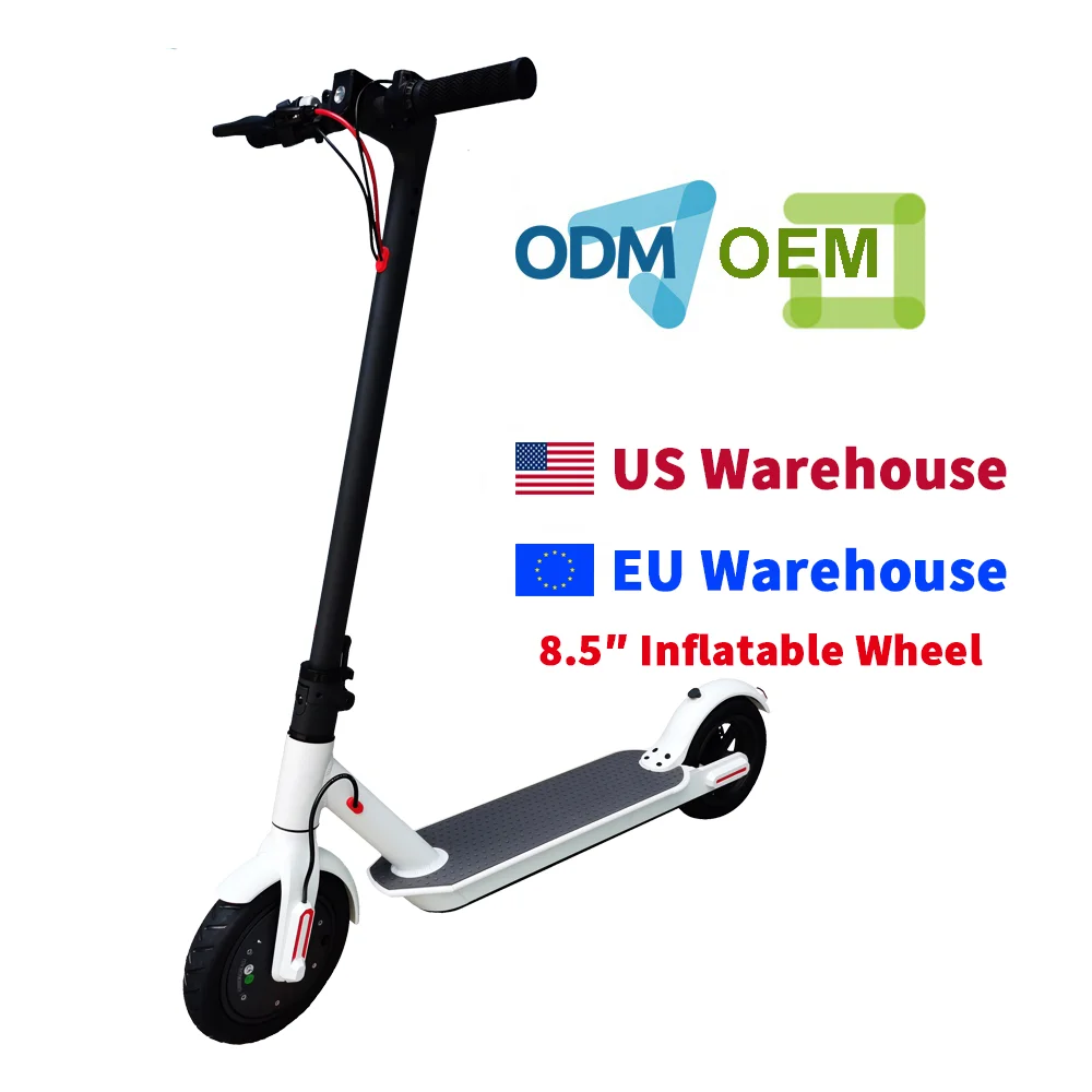 Складной электрический скейтборд 350 Вт с быстрым мерцанием со склада в Европе