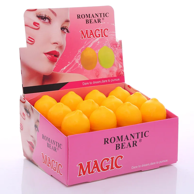 LB01A2 Romantic Bear organic fruit wholesale lip balm stick vegan cute natural herbal 24pcs per box red strawberry lip balm ball