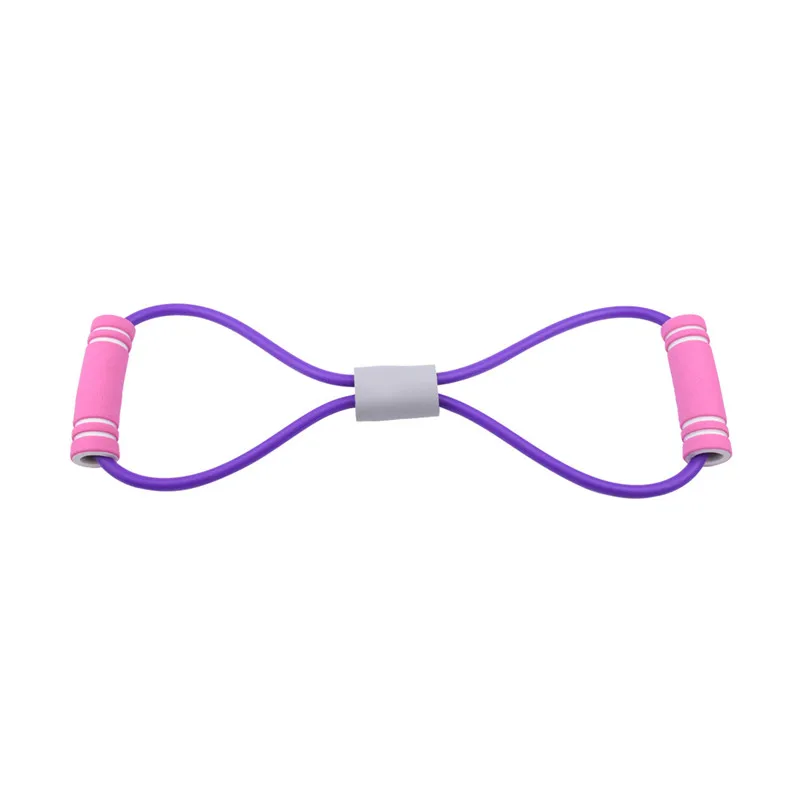 
Fitness Indoor Home Yoga Stretching Band Fitness Yoga Tube Type 8 Elastic Exercise Resistance Band Chest Expander 