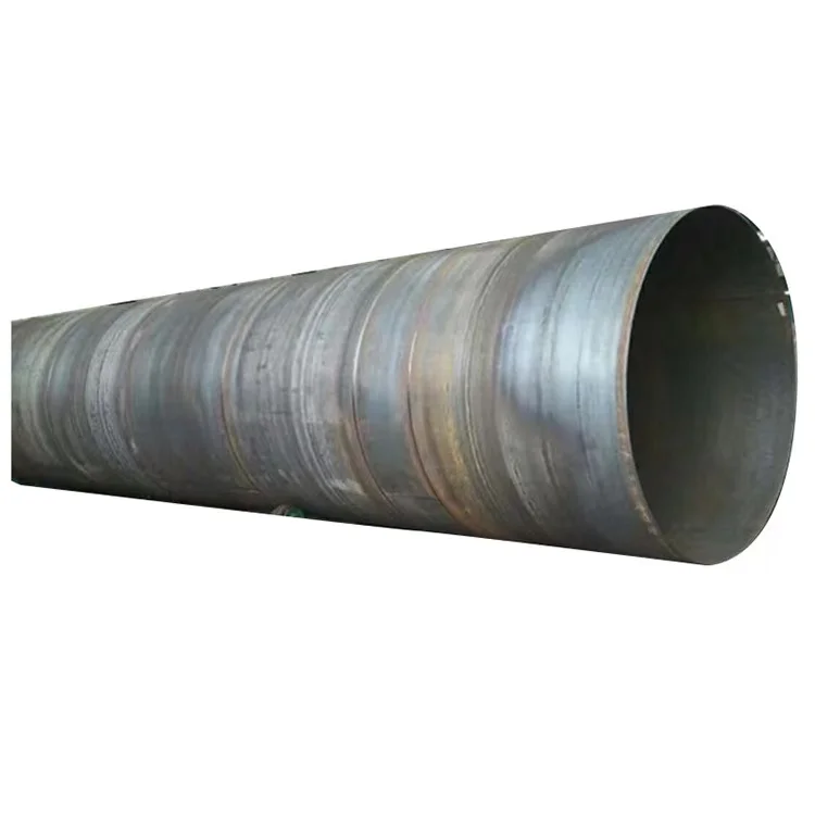 Thick-walled large-diameter spiral welded pipe DN900 3PE anti-corrosion carbon spiral steel pipe