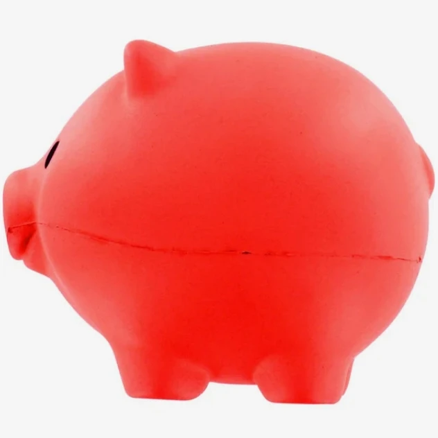 Hot selling  High quality customized logo promotional Printed Printed Thrifty Pig Stress Balls