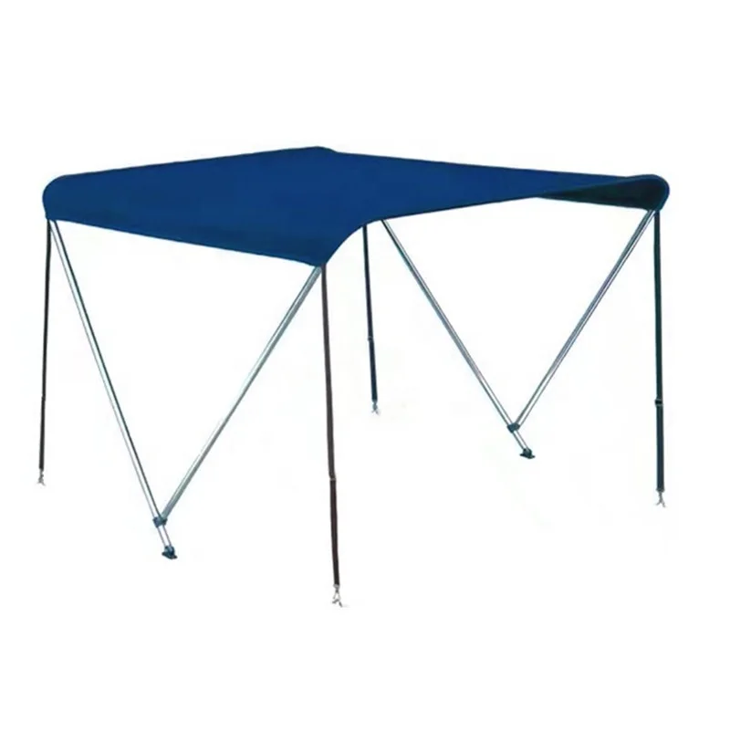 2 Bow Kayak Boat Chair Awning Canopy With Alum.Frame Thick Oxford Boat Sunshelter
