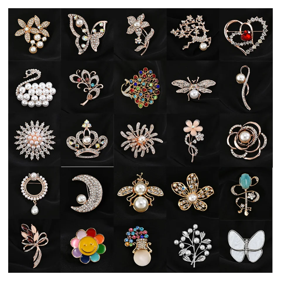 Custom Fashion Metal Brooch Luxury Brooch New Style Brooch For Clothes