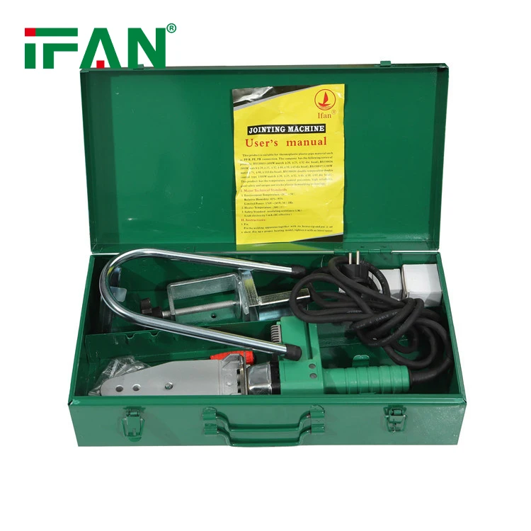 IFAN OEM ODM Manual PPR Plastic Welding Machine Price 20-63mm Green Hot Melt PPR Welding Machine