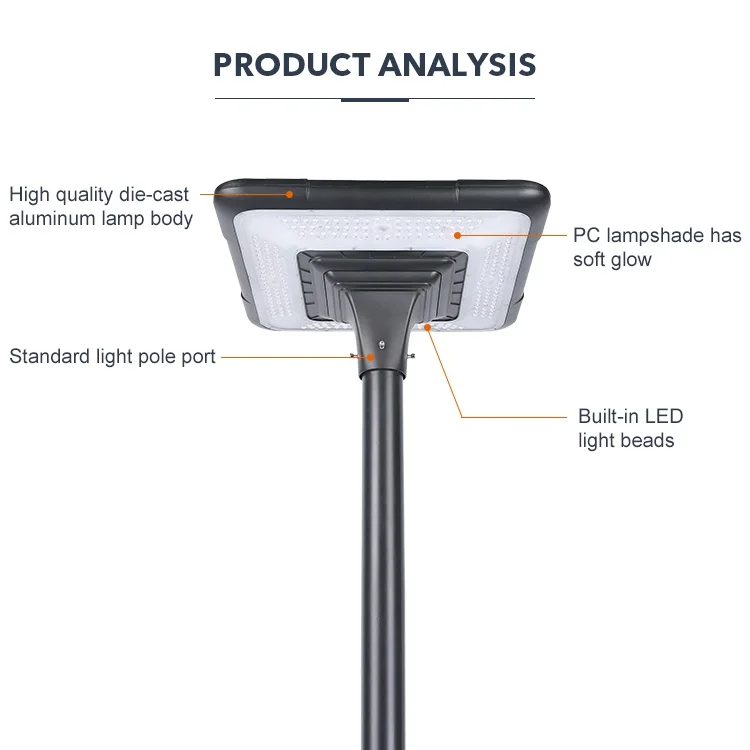 Billion OEM ODM 220v Ac Garden Light Ip65 Outdoor Led Construction Project Road Lighting Garden Light