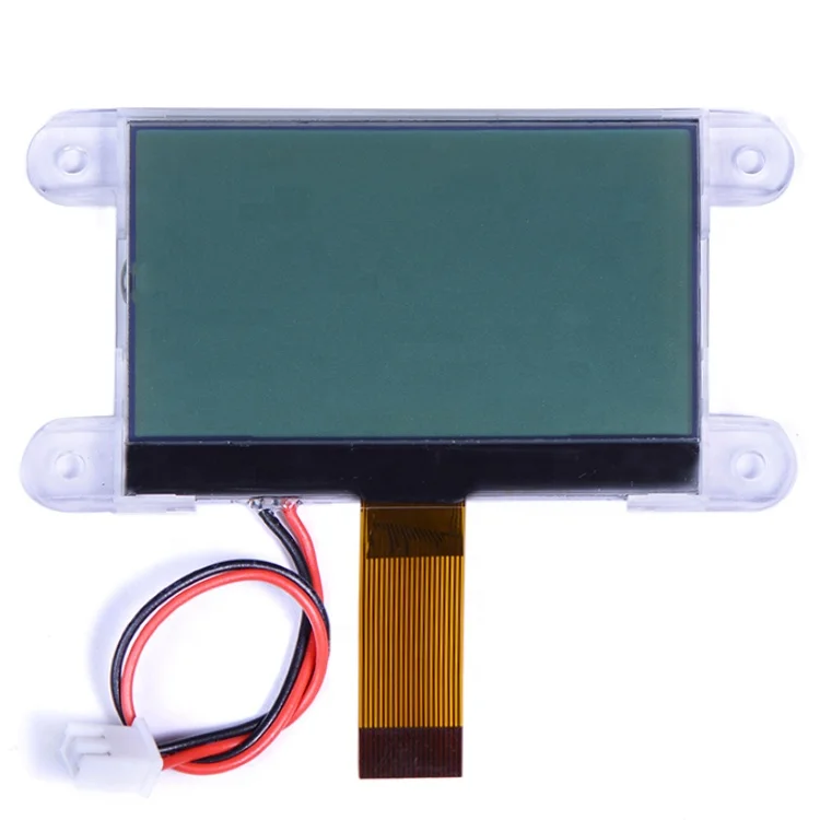 3.3V high resolution graphic lcd 128X64 blue JHD12864-G76IBSB-G