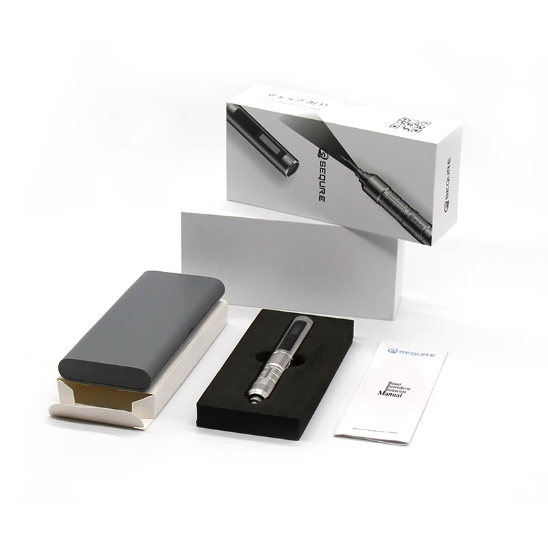 SEQURE SQ-ES126 Electric Screwdriver Pen Set Screw Driver Mini With 25 Bits For Laptop And Mobile Phone Repair Tools