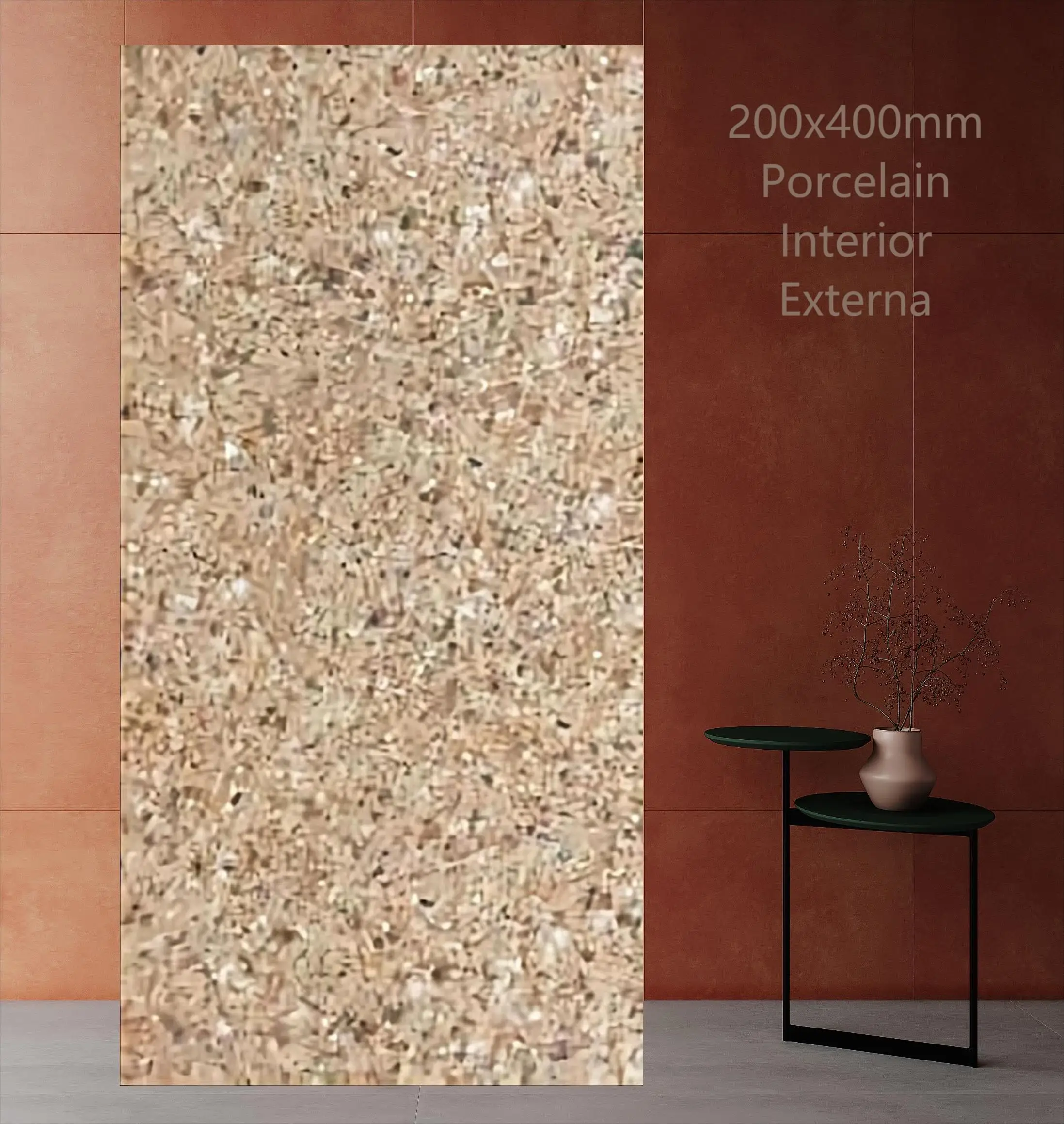 Free sample Wholesale tiles for outside wall 200x400 porcelain stone the art villa exterior wall tiles