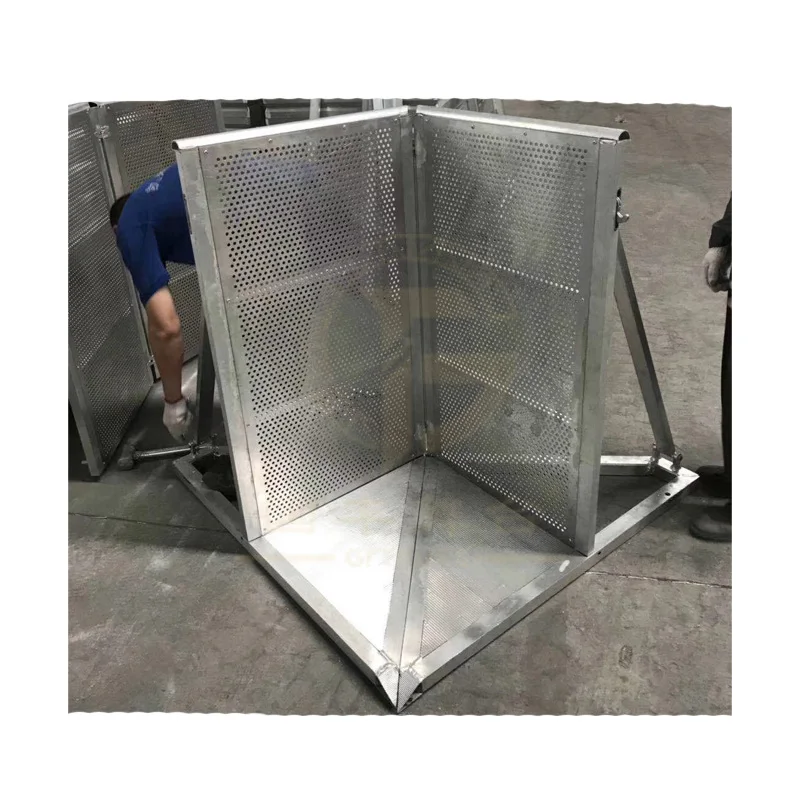 Aluminum Corner Barrier Aluminium Retractable Barricade Fence for Festival