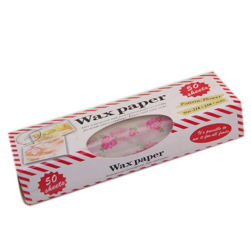 Custom Logo Printing Hamburger Oil Proof Tissue Packaging Paper Sandwich Greaseproof Food Grade Food Packing Silicone paper