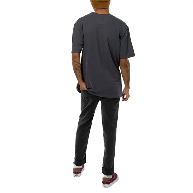 Hot Sale Custom Plain Fashion Basic Organic Cotton Hemp T Shirt For Men