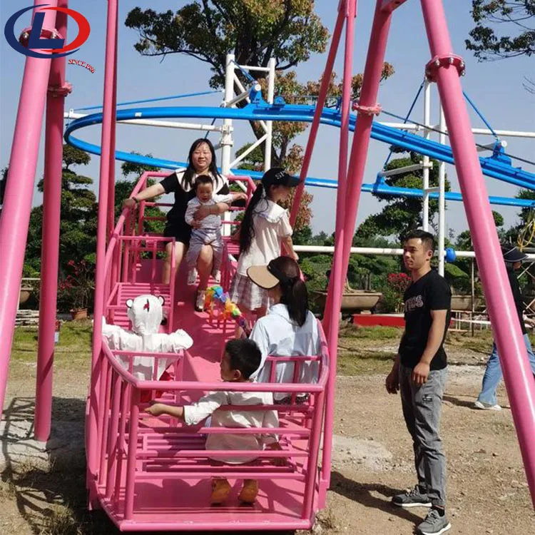 Небольшой пиратский корабль без питания детская качели лодка родитель-ребенок игровая площадка детское игровое оборудование