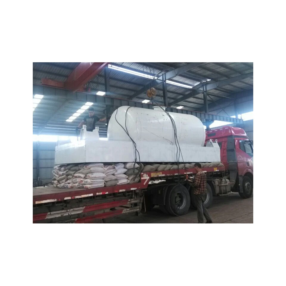 Ланнинг отходов резины переработки пиролиза в Дизельную машину