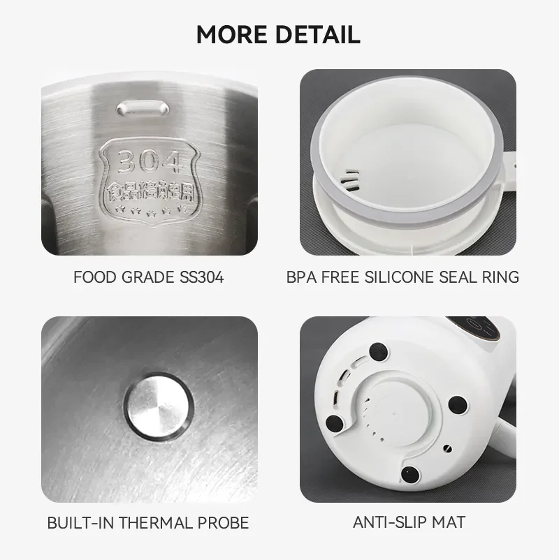 Portable household Rice Cereal Boiling Soymilk blender Soy Milk Machine