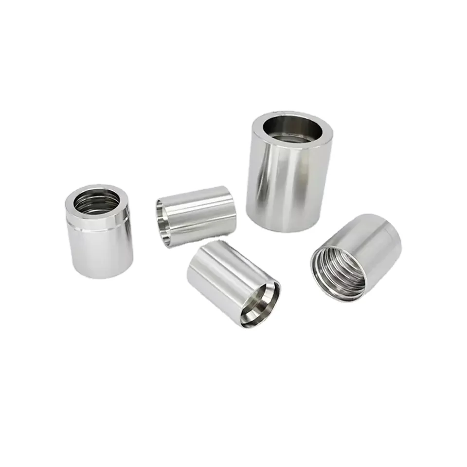 High Quality Carbon Steel Hydraulic Hose Ferrule Manufactory For SAE100R2AT/EN 853 2SN Hose all Dimensions 00210